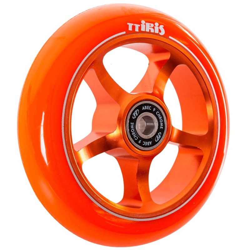 Колесо для самоката Tech Team Iris orange, 110 мм, оранжевый