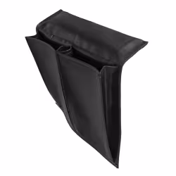 Карман с двумя отсеками на ликтрос, черный