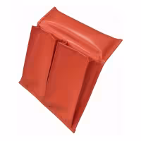 Карман с двумя отсеками на ликтрос, красный