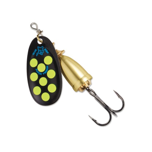 Блесна вращающаяся Blue Fox Vibrax Hot Pepper BFS6-BYY, 55 мм, 18 г, цвет BYY