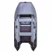 Надувная лодка ПВХ Адмирал 305 Classic Lux, серый/черный