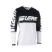 Джерси мужское Leatt Moto 4.5 X-Flow Jersey White, полиэстер, белый/черный, размер L