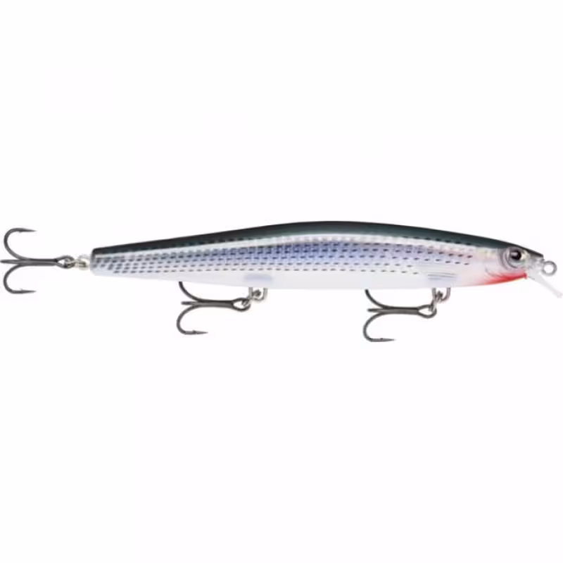 Воблер медленно тонущий Rapala MaxRap Long Range Minnow 12 MXLM12-FMU, 120 мм, 20 г, цвет FMU