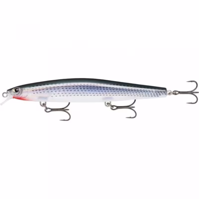 Воблер медленно тонущий Rapala MaxRap Long Range Minnow 12 MXLM12-FMU, 120 мм, 20 г, цвет FMU