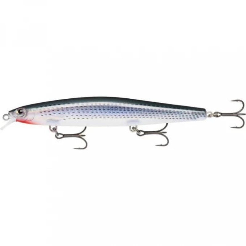 Воблер медленно тонущий Rapala MaxRap Long Range Minnow 12 MXLM12-FMU, 120 мм, 20 г, цвет FMU
