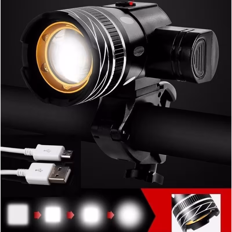 Фонарь велосипедный передний Rapido BST-001, 5 режимов