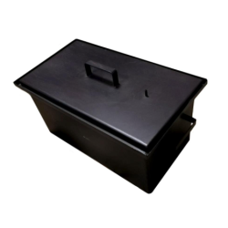 Коптильня, плоская крышка, 40 см