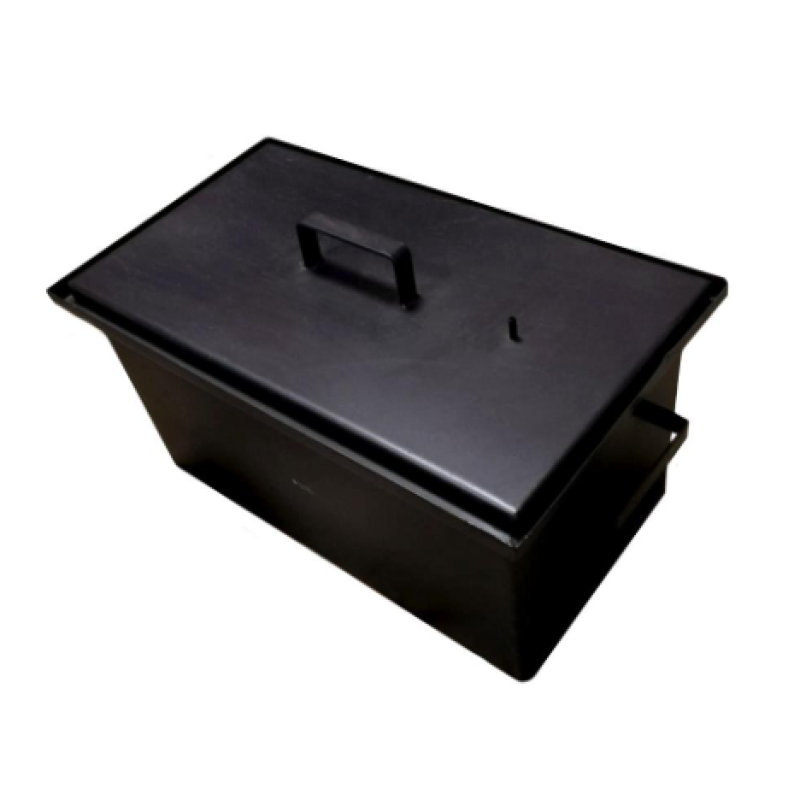 Коптильня, плоская крышка, 40 см