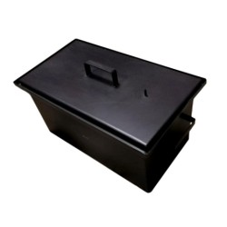 Коптильня 50см, 2мм. г/з плоская крышка