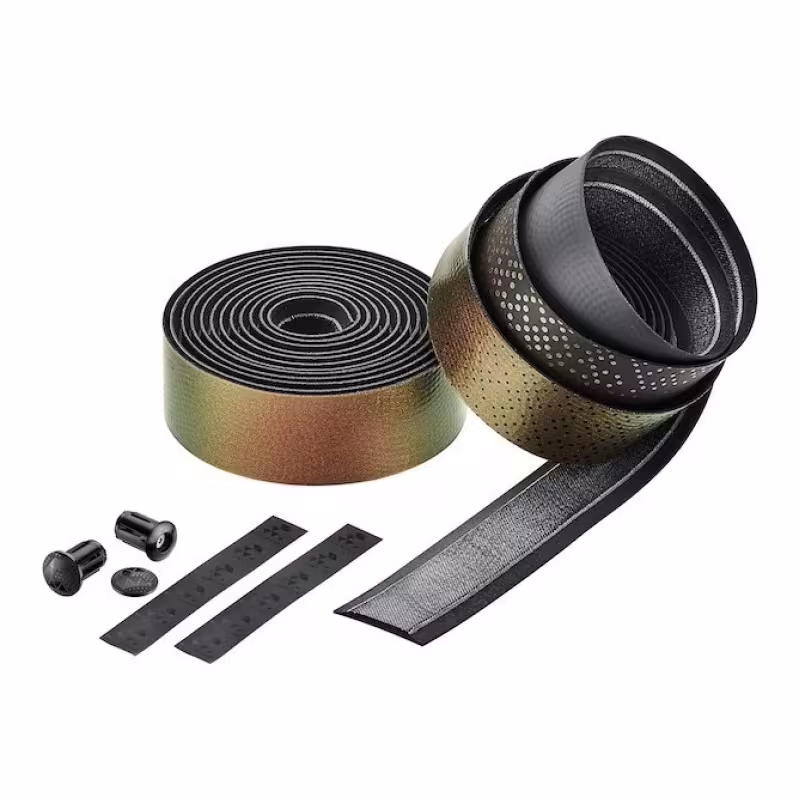 Обмотка руля Ciclovation Leather Touch Metallic Chameleon Dawn Bronze, 2000х30 мм, хамелеон/бронза