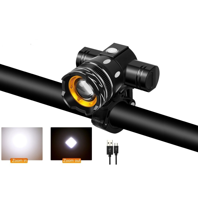 Фонарь велосипедный передний Rapido XML, 5 режимов