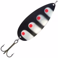 Блесна колеблющаяся Kuusamo Hauki, длина 80 мм, вес 22 г, цвет BL/R/S-S