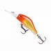 Воблер медленно всплывающий Rapala Shadow Rap Fat Jack SDRFJ04, 40 мм, 4 гр, цвет HH