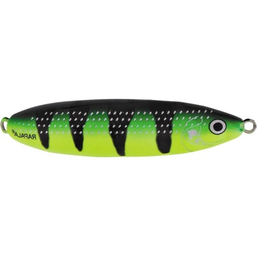 Блесна незацепляйка Rapala Minnow Spoon 08, 8 см, 22 г, цвет FYGT