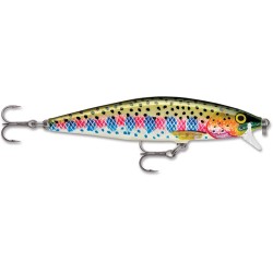 Воблер плавающий Rapala Flat Rap FLR08-RT, 80 мм, 7 г.