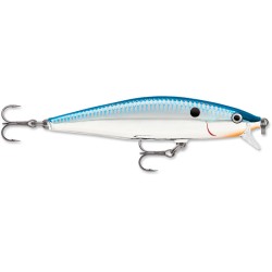 Воблер плавающий Rapala Flat Rap FLR08-SB, 80 мм, 7 г.