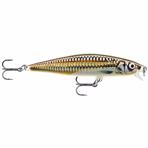 Воблер плавающий Rapala Flat Rap FLR08-SEW, 80 мм, 7 г.