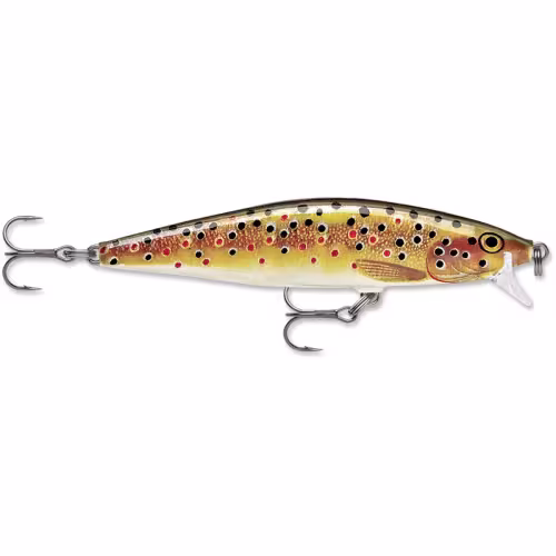 Воблер плавающий Rapala Flat Rap FLR08-TR, 80 мм, 7 г.