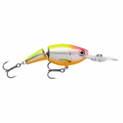 Воблер суспендер (нейтральный) Rapala Jointed Shad Rap JSR05-CLS, 5 см, 8 гр, цвет CLS