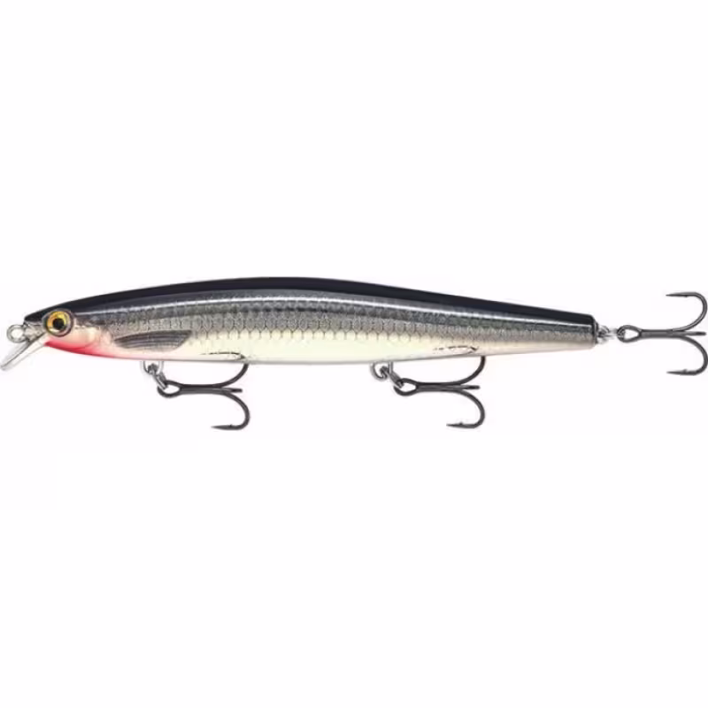 Воблер медленно тонущий Rapala MaxRap Long Range Minnow 12, 120 мм, 20 гр, цвет BSBL