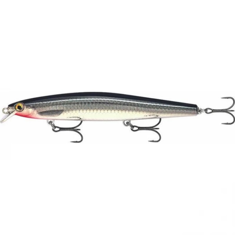 Воблер медленно тонущий Rapala MaxRap Long Range Minnow 12, 120 мм, 20 гр, цвет BSBL