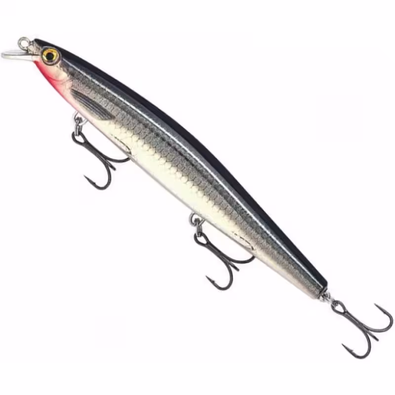 Воблер медленно тонущий Rapala MaxRap Long Range Minnow 12, 120 мм, 20 гр, цвет BSBL