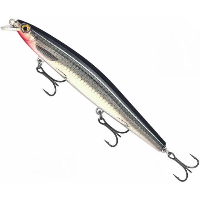Воблер медленно тонущий Rapala MaxRap Long Range Minnow 12, 120 мм, 20 гр, цвет BSBL