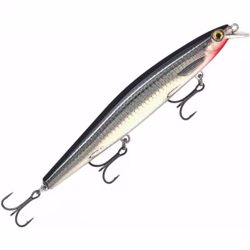 Воблер медленно тонущий Rapala MaxRap Long Range Minnow 12, 120 мм, 20 гр, цвет BSBL