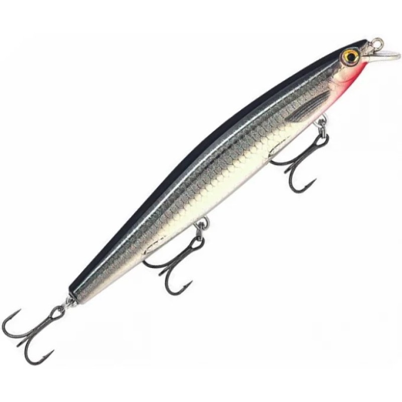 Воблер медленно тонущий Rapala MaxRap Long Range Minnow 12, 120 мм, 20 гр, цвет BSBL