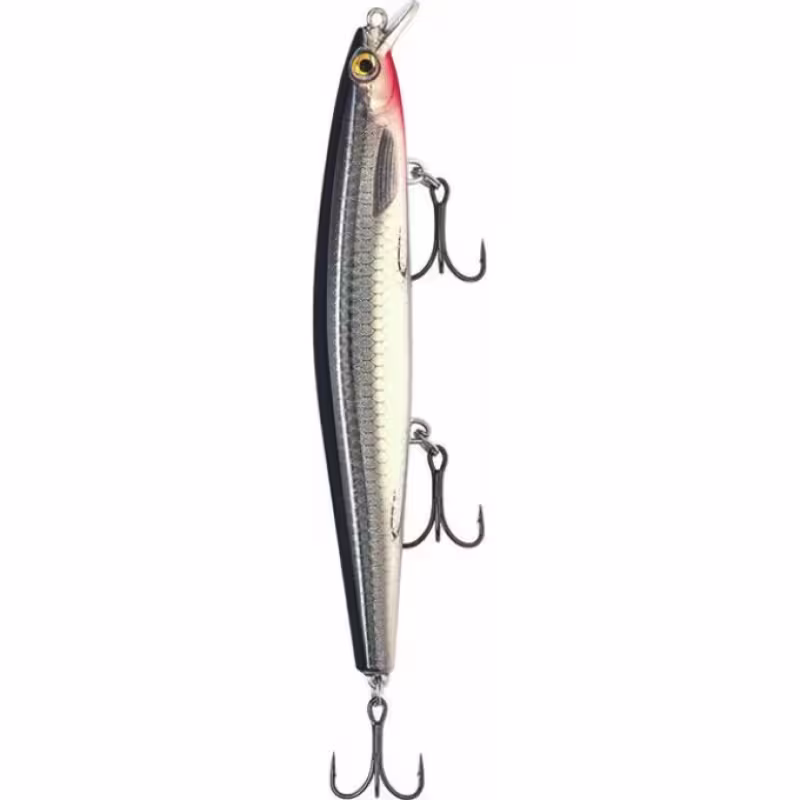 Воблер медленно тонущий Rapala MaxRap Long Range Minnow 12, 120 мм, 20 гр, цвет BSBL