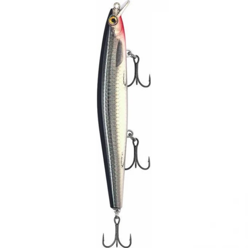 Воблер медленно тонущий Rapala MaxRap Long Range Minnow 12, 120 мм, 20 гр, цвет BSBL