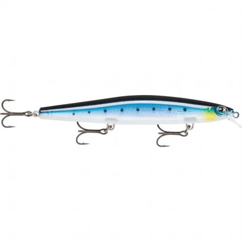 Воблер медленно тонущий Rapala MaxRap Long Range Minnow 12, 120 мм, 20 гр, цвет FBSRD