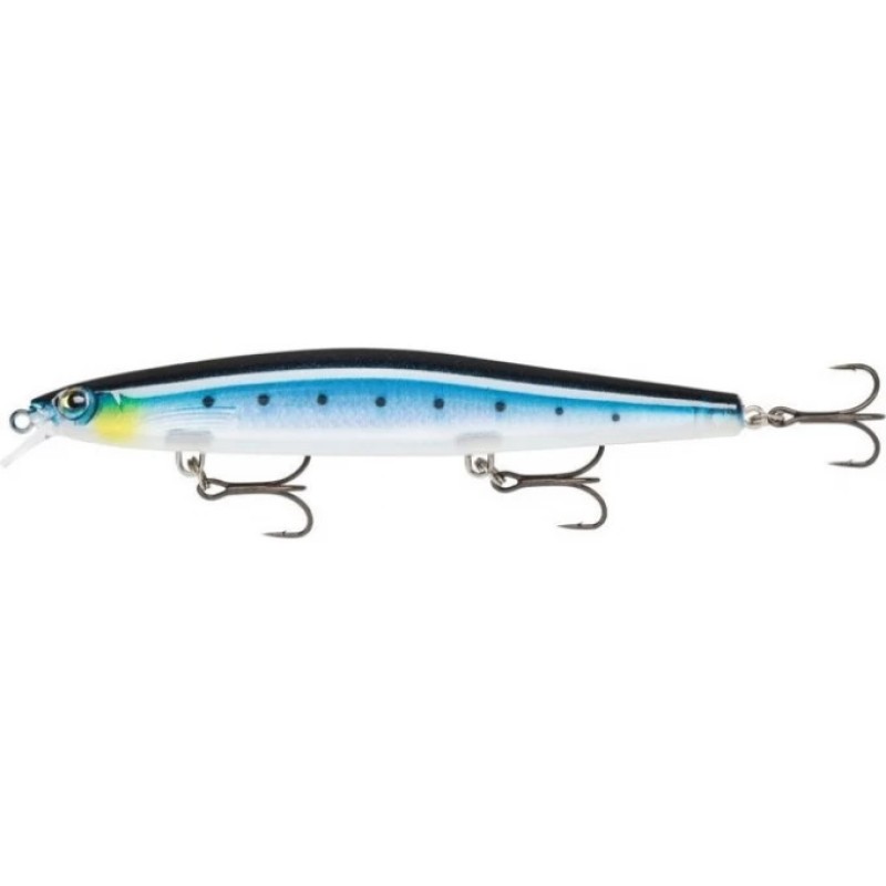Воблер медленно тонущий Rapala MaxRap Long Range Minnow 12, 120 мм, 20 гр, цвет FBSRD