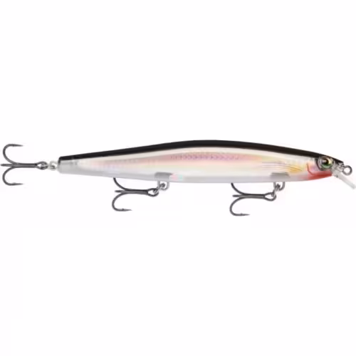 Воблер медленно тонущий Rapala MaxRap Long Range Minnow 12, 120 мм, 20 гр, цвет FS