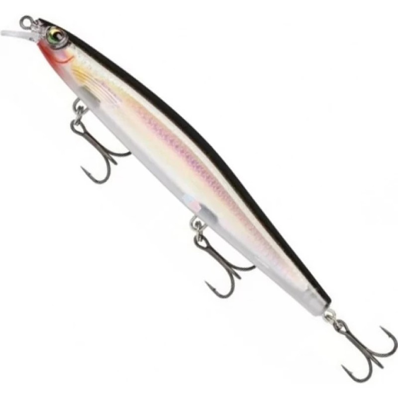 Воблер медленно тонущий Rapala MaxRap Long Range Minnow 12, 120 мм, 20 гр, цвет FS