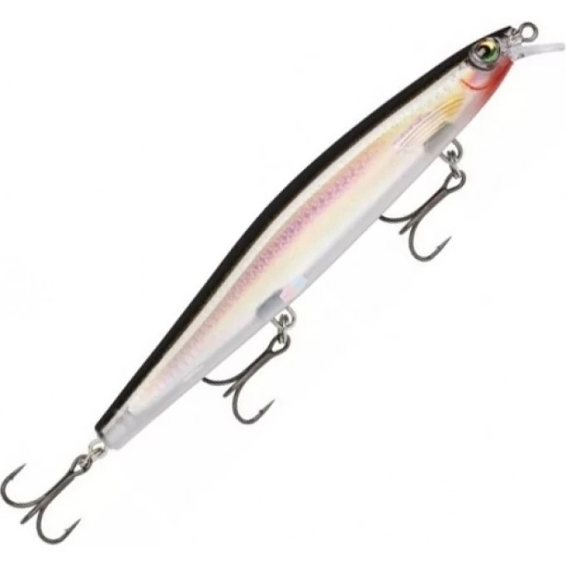 Воблер медленно тонущий Rapala MaxRap Long Range Minnow 12, 120 мм, 20 гр, цвет FS