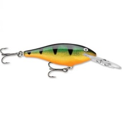 Воблер плавающий Rapala Shad Rap SR09, 90 мм, 15 гр, цвет P