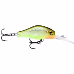 Воблер медленно всплывающий Rapala Shadow Rap Fat Jack SDRFJ04, 40 мм, 4 гр, цвет HAY