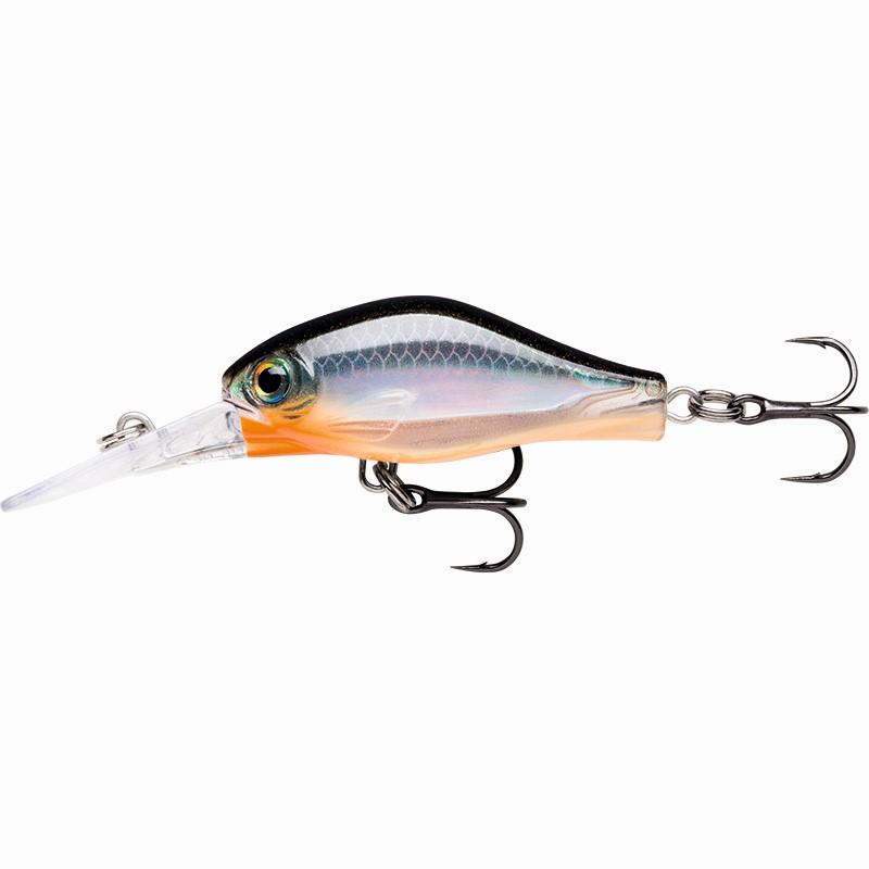 Воблер медленно всплывающий Rapala Shadow Rap Fat Jack SDRFJ04, 40 мм, 4 гр, цвет HLW