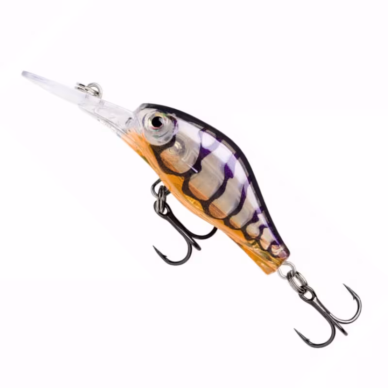 Воблер медленно всплывающий Rapala Shadow Rap Fat Jack SDRFJ04, 40 мм, 4 гр, цвет HTY