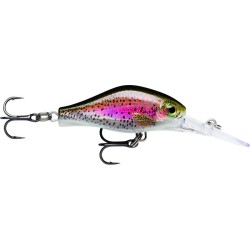 Воблер медленно всплывающий Rapala Shadow Rap Fat Jack SDRFJ04, 40 мм, 4 гр, цвет RTL