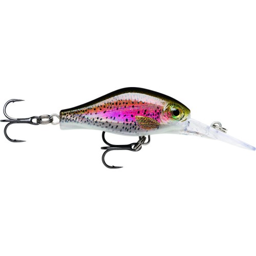 Воблер медленно всплывающий Rapala Shadow Rap Fat Jack SDRFJ04, 40 мм, 4 гр, цвет RTL