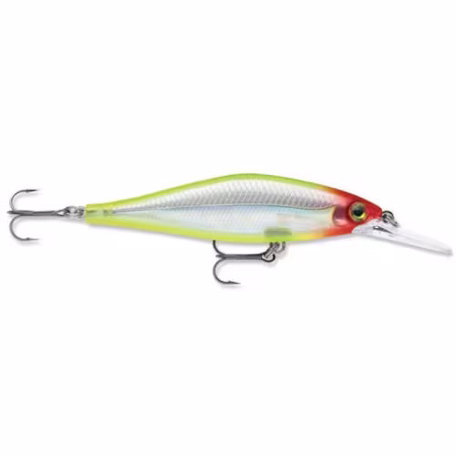 Воблер медленно всплывающий Rapala Shadow Rap Shad Deep SDRSD09-CLN, 90 мм, 12 г, цвет CLN