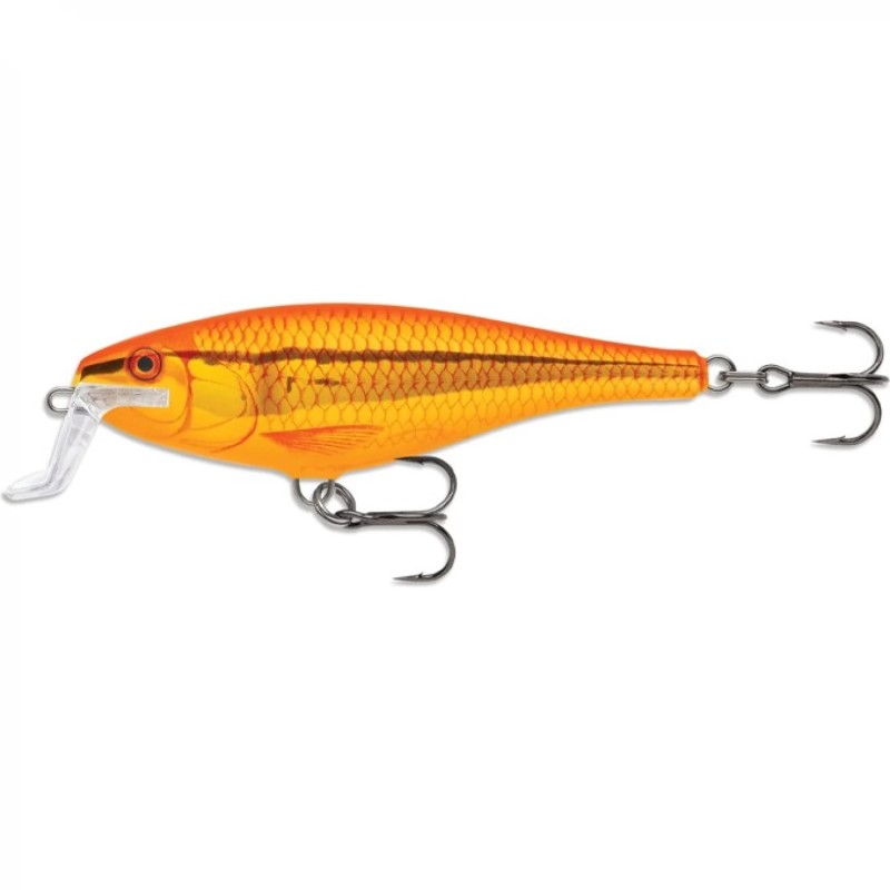 Воблер плавающий Rapala Shallow Shad Rap SSR07-GF, 70 мм, 7 г.