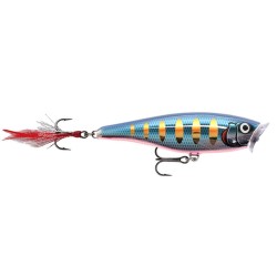 Воблер плавающий Rapala Skitter Pop 05, 5 см, 7 гр, цвет STHB