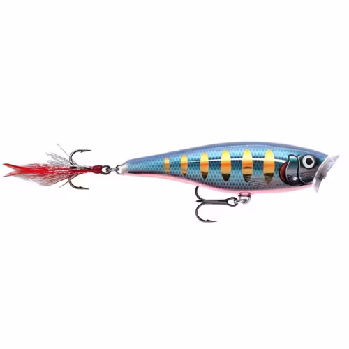 Воблер плавающий Rapala Skitter Pop 05, 5 см, 7 гр, цвет STHB