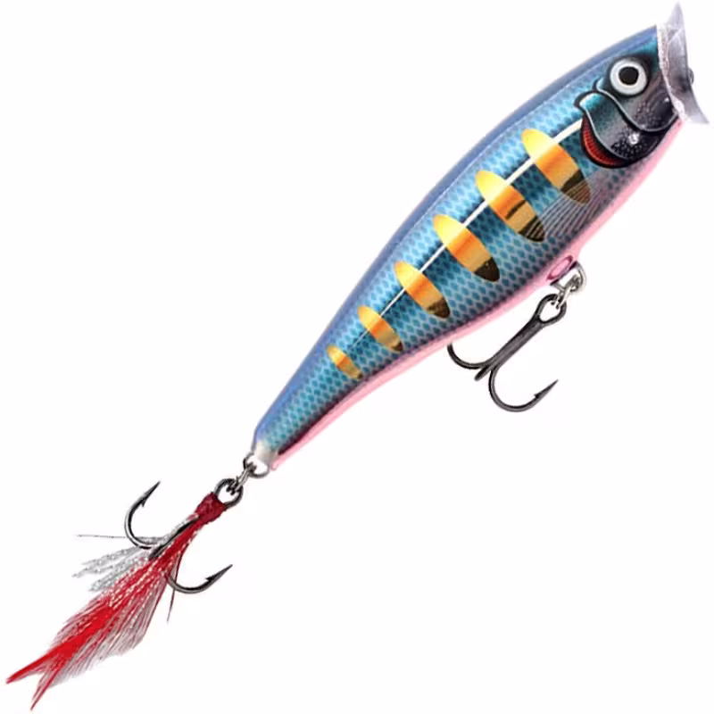 Воблер плавающий Rapala Skitter Pop 05, 5 см, 7 гр, цвет STHB