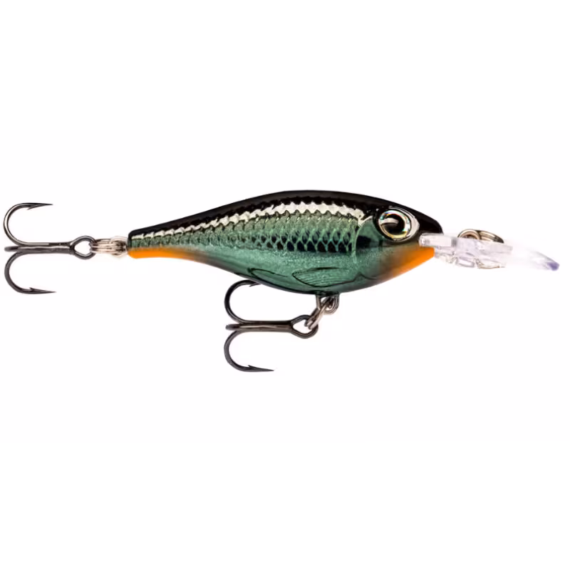 Воблер медленно тонущий Rapala Ultra Light Shad  04 ULS04-CBN, 40 мм, 3 г, цвет CBN