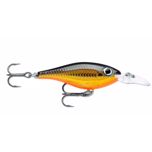 Воблер медленно тонущий Rapala Ultra Light Shad  04 ULS04-G, 40 мм, 3 г, цвет G