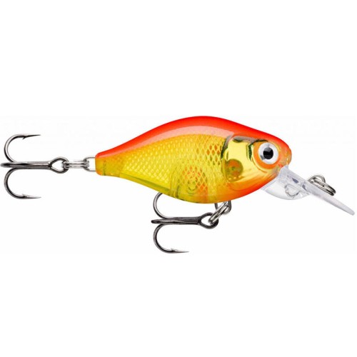 Воблер плавающий Rapala X-Light Crank Mid Runner FNCM03-GFR, 35 мм, 4 г, цвет GFR
